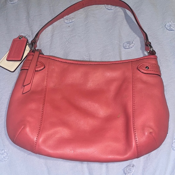 Coach Bag Hobo Pink EUC - Picture 3 of 5